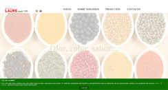 Desktop Screenshot of productoslaure.com
